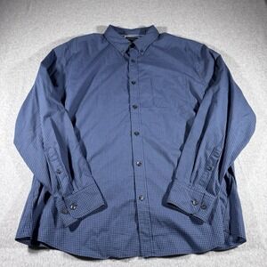 Charles Tyrwhitt Men's Shirt Button Up  Long Sleeve Slim Fit 100% Cotton XXL